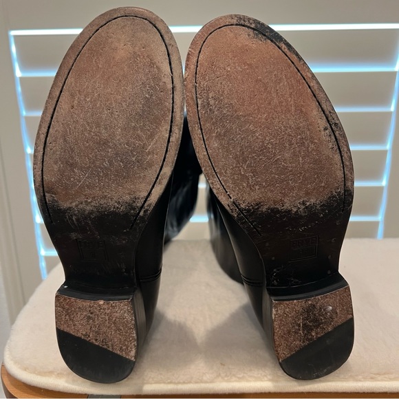 Frye Melissa Pull On Boots in Black - Picture 8 of 8